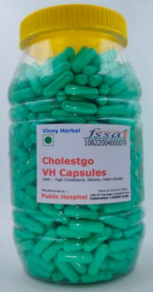 Cholestgo VH Herbal Supplement Capsules