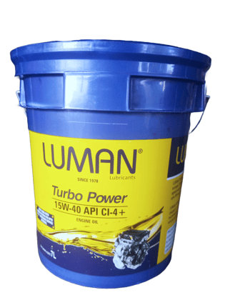 LumanTurbo Power 15W-40 API CI-4+ Engine Oil Heavy Quality -7L