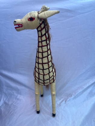  Handwoven Giraffe Figurine