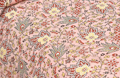 Sanganeri Print Cotton Bedsheet, 93X108,