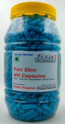 Fair Skin VH Herbal Supplement Capsules