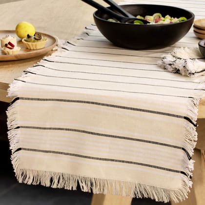 Ellementry Vertical Limits 100% Cotton Table Runner, 36 cm x 182 cm