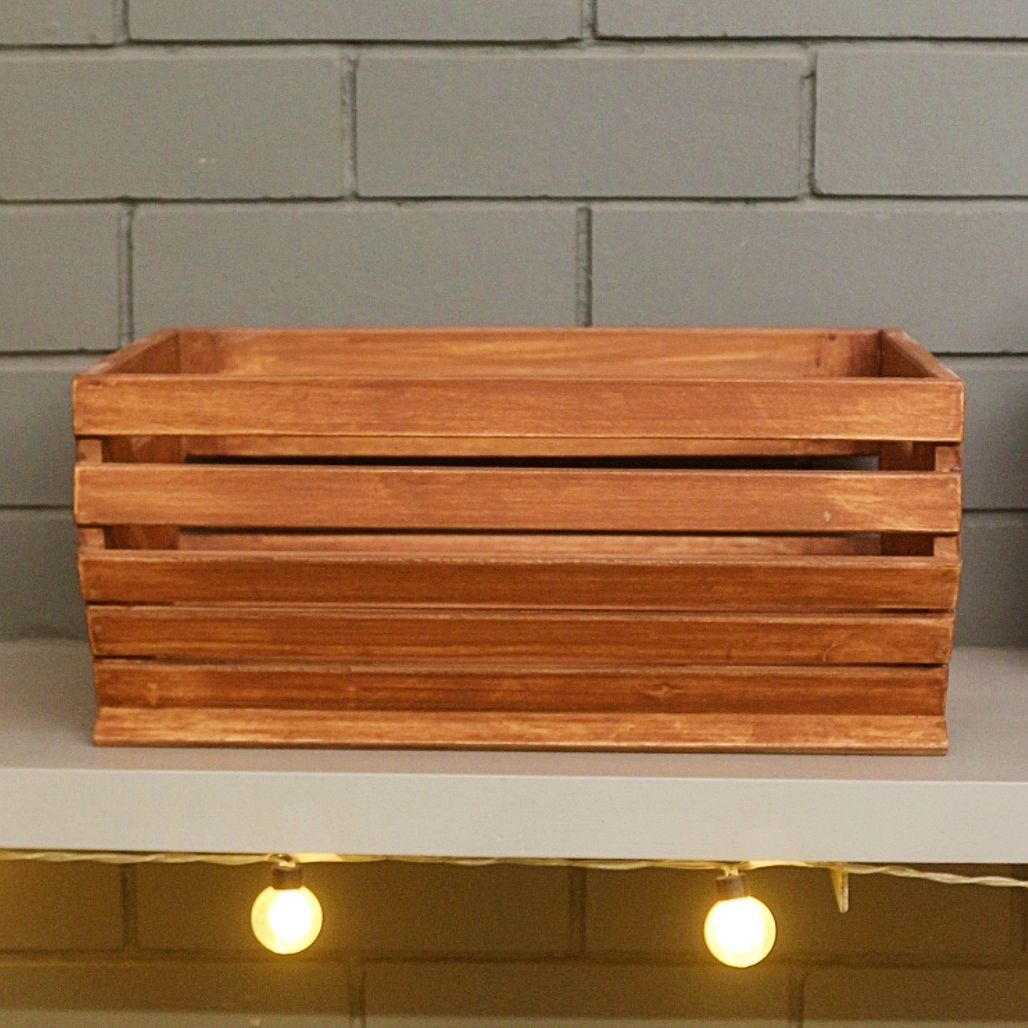 Barish - Handcrafted Rubberwood Planter Basket | Planter Baskets Living Room | Storage Baskets | Ideal for Gifting