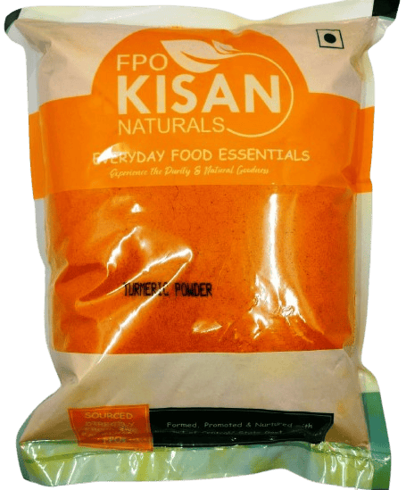 FPO Kisan Naturals - Turmeric Powder, 500g