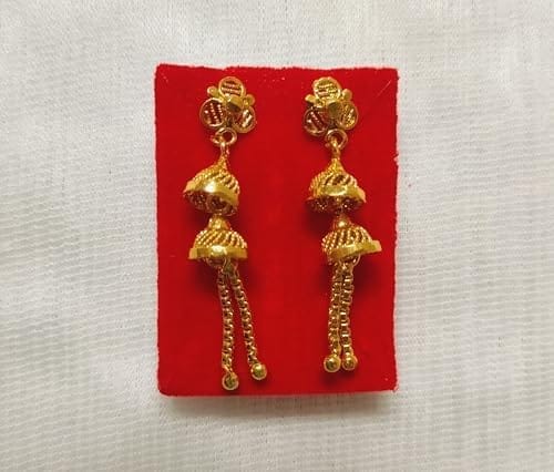 2 Step Jhumka Ear Rings