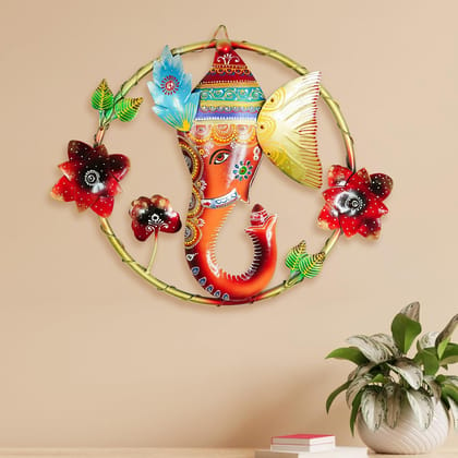 Thar Delight - Hanging Decoration Item for Living Room, Bedroom | Rajasthani Wall Art Sculpture for Wall Decor | Perfect Wall Hanging for Home Decor, Sofa Wall Decor or Office Decor