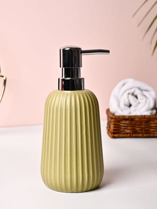 VON CASA Mint Green Polyresin Soap Dispenser - 270ml