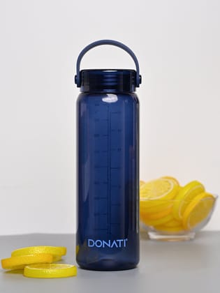 Donati Travel Bottle 530ML - Blue Plastic Glossy Finish