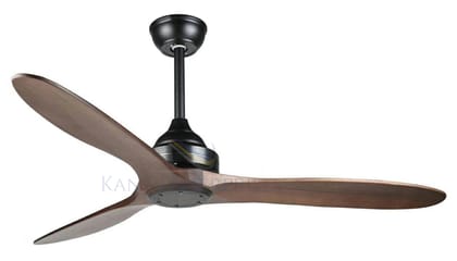 Kanz Enterprises Modern Imported Designer Ceiling Fan with 52 inches Wooden Blades,Movement Without Noise & Remote Control,Energy Saving K-C193