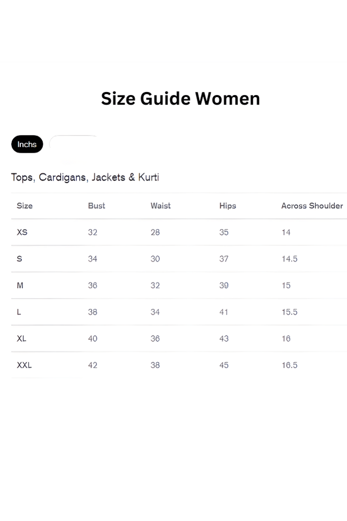 Size Guide