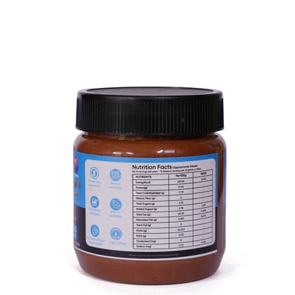 Lazyman Ragi Chocolate Peanut Butter, 1 Pet Jar - 350 Grams