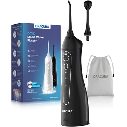 Oracura OC150 LITE Smart Water Flosser Black