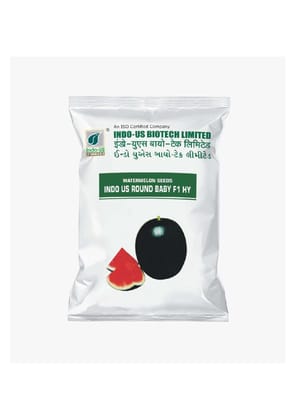 WATER MELON SEEDS INDO US ROUND BABY (50 GM)