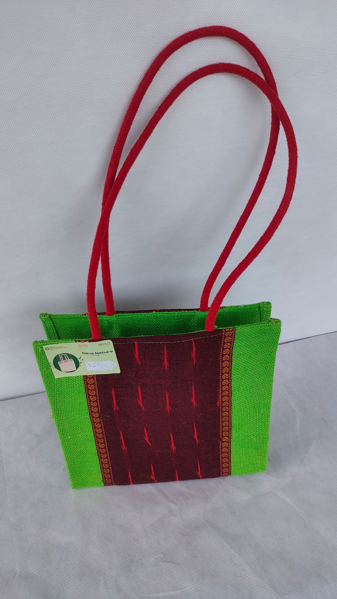  Handmade Floral Jute Sling Bag