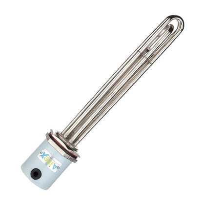 Airex Stainless Steel Material Industrial Immersion Heater | Water Heater Element | Socket Type Water immersion Heater | Water Heating Element | Water Heater/Boiler BSP Triple Pipe 2"