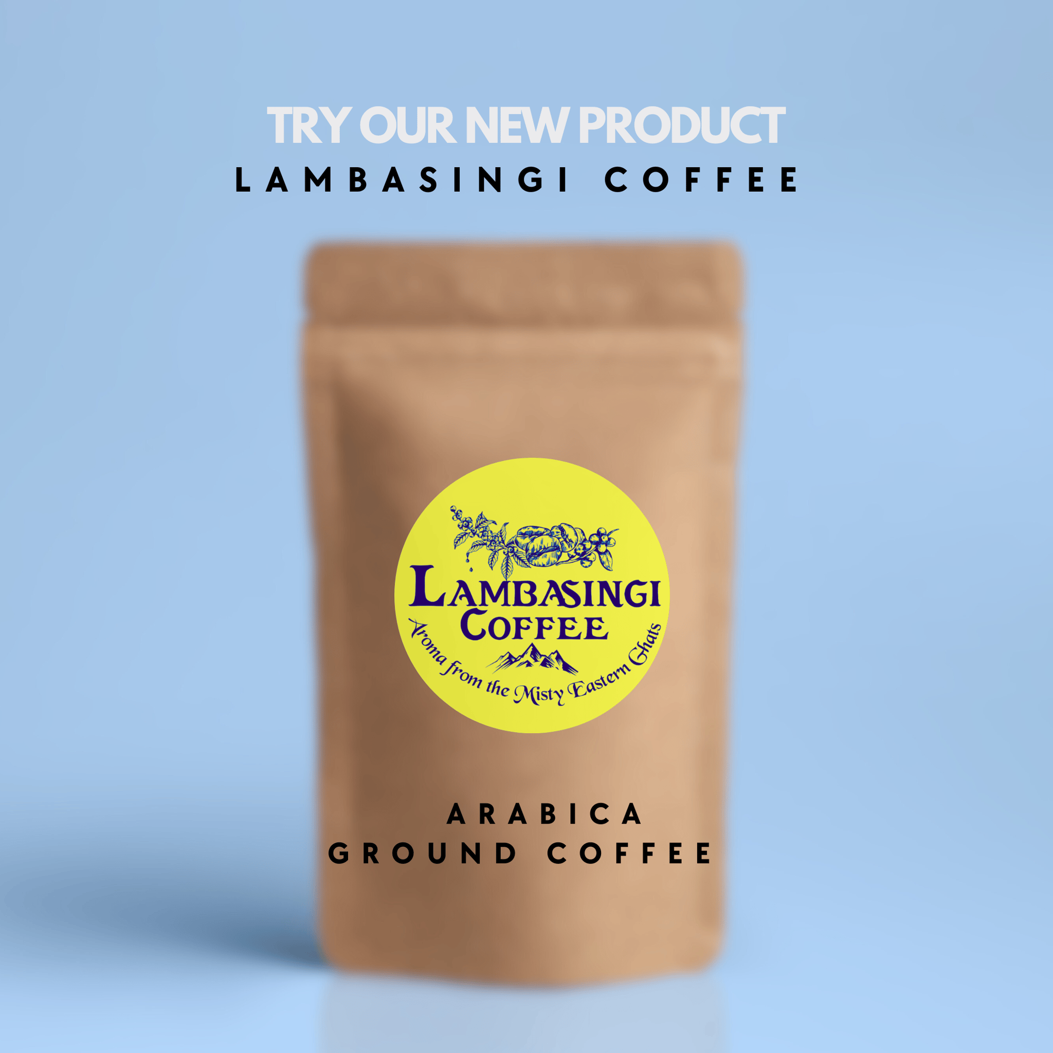 Arabica Ground Coffee - Freshly Roasted, 100% Arabica, Single-Origin, Ground Coffee