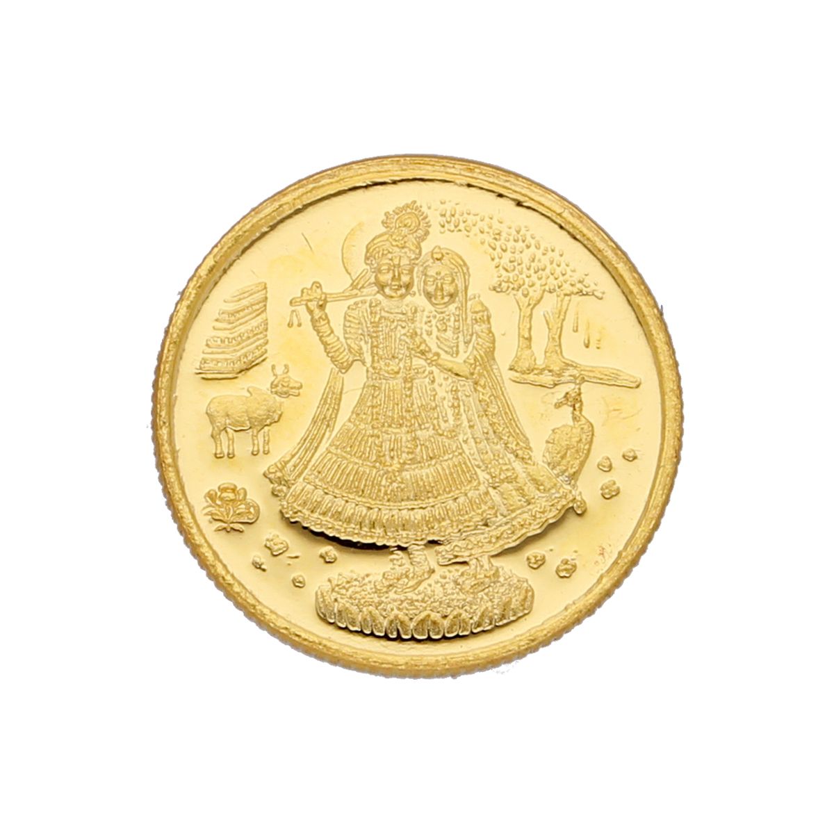 22Kt (916) 10GM Radha Krishna Gold Coin