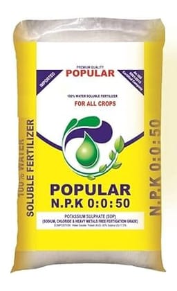 FARMROOT NPK Popular 0-0-50 Fertilizer (1 kg, Powder)