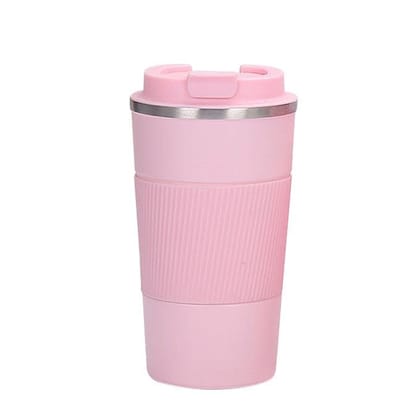 Travel Coffee Mug with Grip double walled for hot and cold drinks