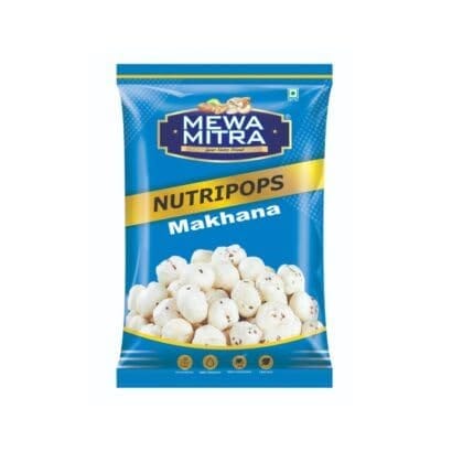 Nutripops Makhana (Phool Makhana) by Mewamitra | Fox Nut (250 g)