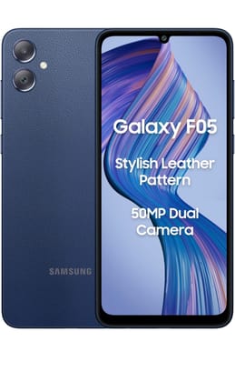 SAMSUNG Galaxy F05 (TWILIGHT BLUE, 64 GB)  (4 GB RAM)