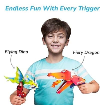 2in1 Animals I Dragon & Flying Dinosaur I Toys for Kids 6-12 Years Old | Birthday Gifts for Boys & Girls| DIY Science Toy for Kids 6,7,8,9,10,11,12 I STEM Educational Game