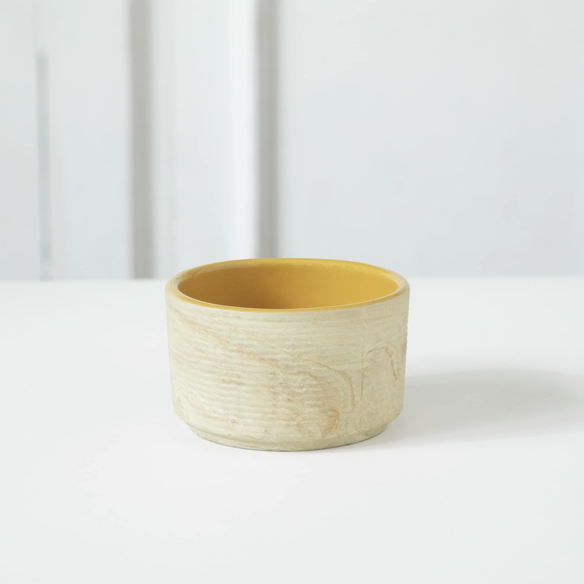 Ellementry Amber Love Ceramic Bowl