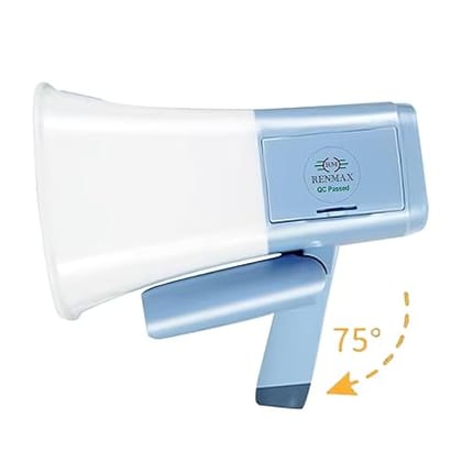  RENMAX Megaphone Speaker, 75-Degree Adjustable拡声器