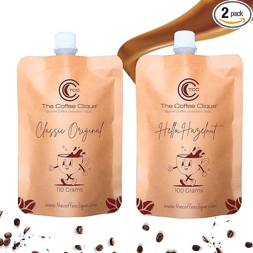 Classic Original (110g) + Hello Hazelnut (100g) Spout | Pack of 2 | 210 Grams