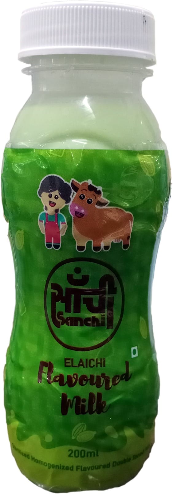 Sanchi Elaichi Flavored Milk, 200ml