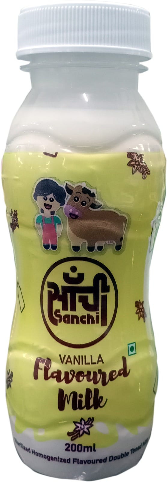 Sanchi Vanilla Flavored Milk, 200ml