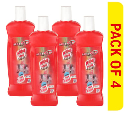 Helper Bathroom Cleaner - Pack of 4 ,500ML. Each