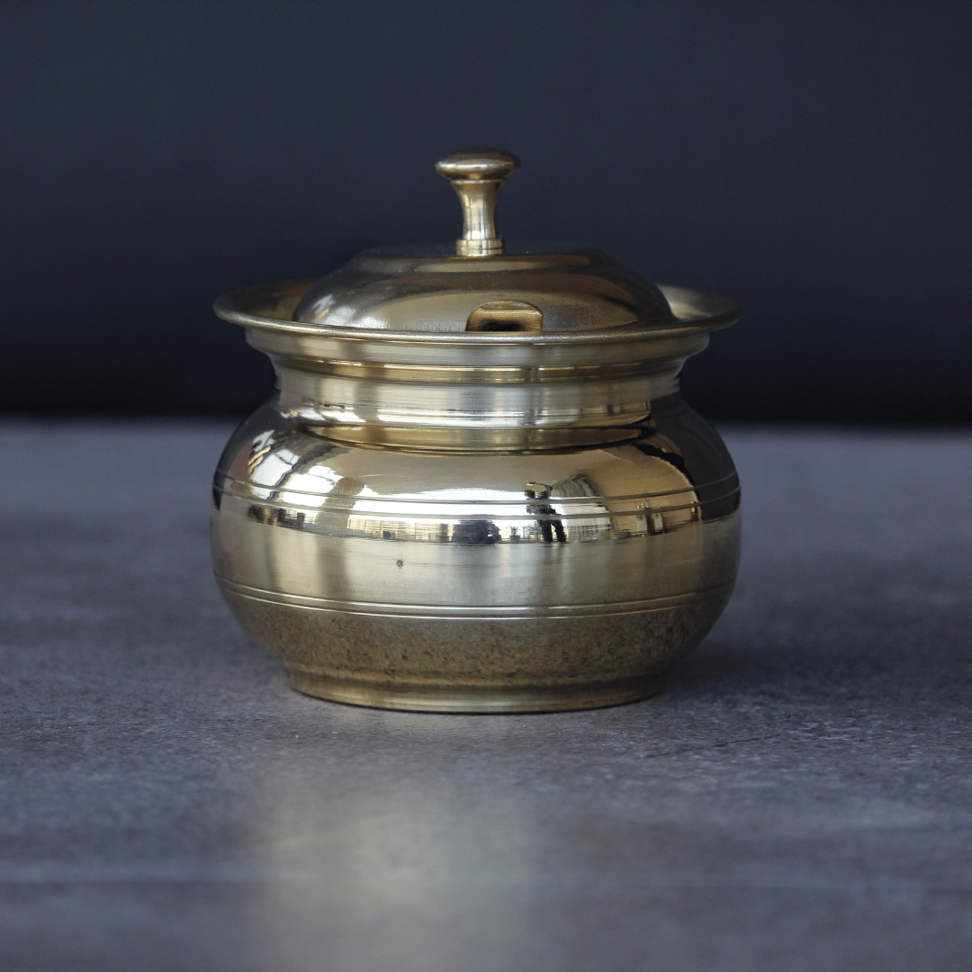 Brass Ghee Pot