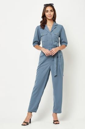 Smoke Collar Jumpsuit