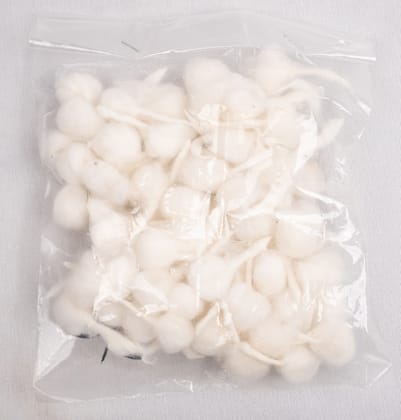  Pack of 100% Organic Cotton Balls for Makeup Removal, First Aid, and Skincare