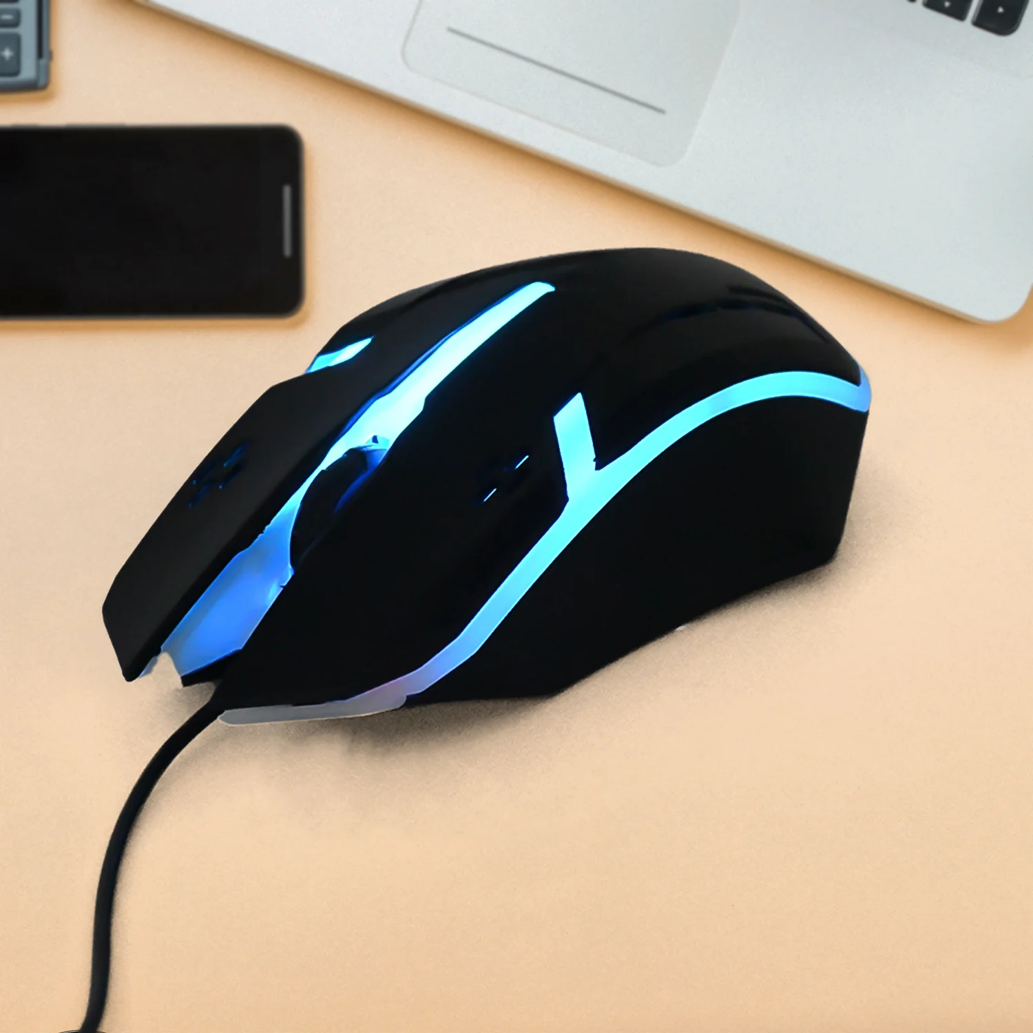 Computer / Laptop USB Wired Optical Mouse (1 Pc)