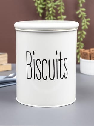 Biscuits Jar with Lid - (Off White, 1700mL)