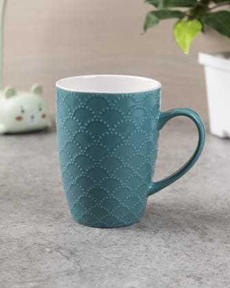 Ceramic Coffee Mug 330mL(Sea Green)