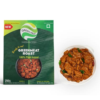 Greenmeat Roast | Plant based & Vegetarian Meat Substitute | Ready to Eat | 250g