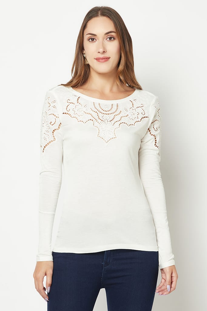 Embroidered Top