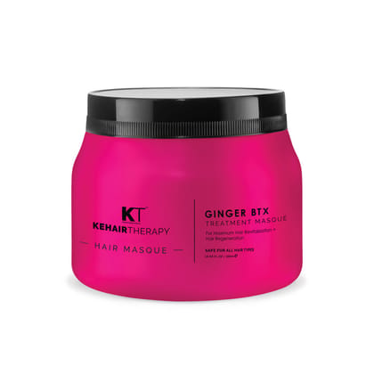 KT Professional Ginger BTX Masque Makes Hair Fuller & Adds More Volume (500 ml)