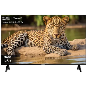 Croma 55 inch 4K Ultra HD LED Smart Tizen TV with Dolby Audio (2024 model)