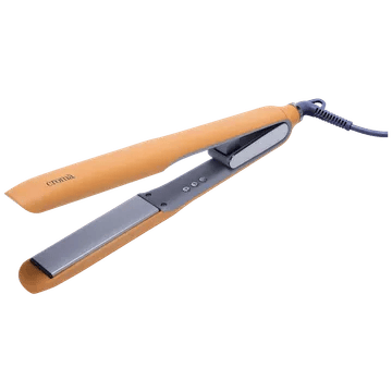 Croma Hair Straightener with Ionic Function (Ceramic Coated Plates, Yellow)