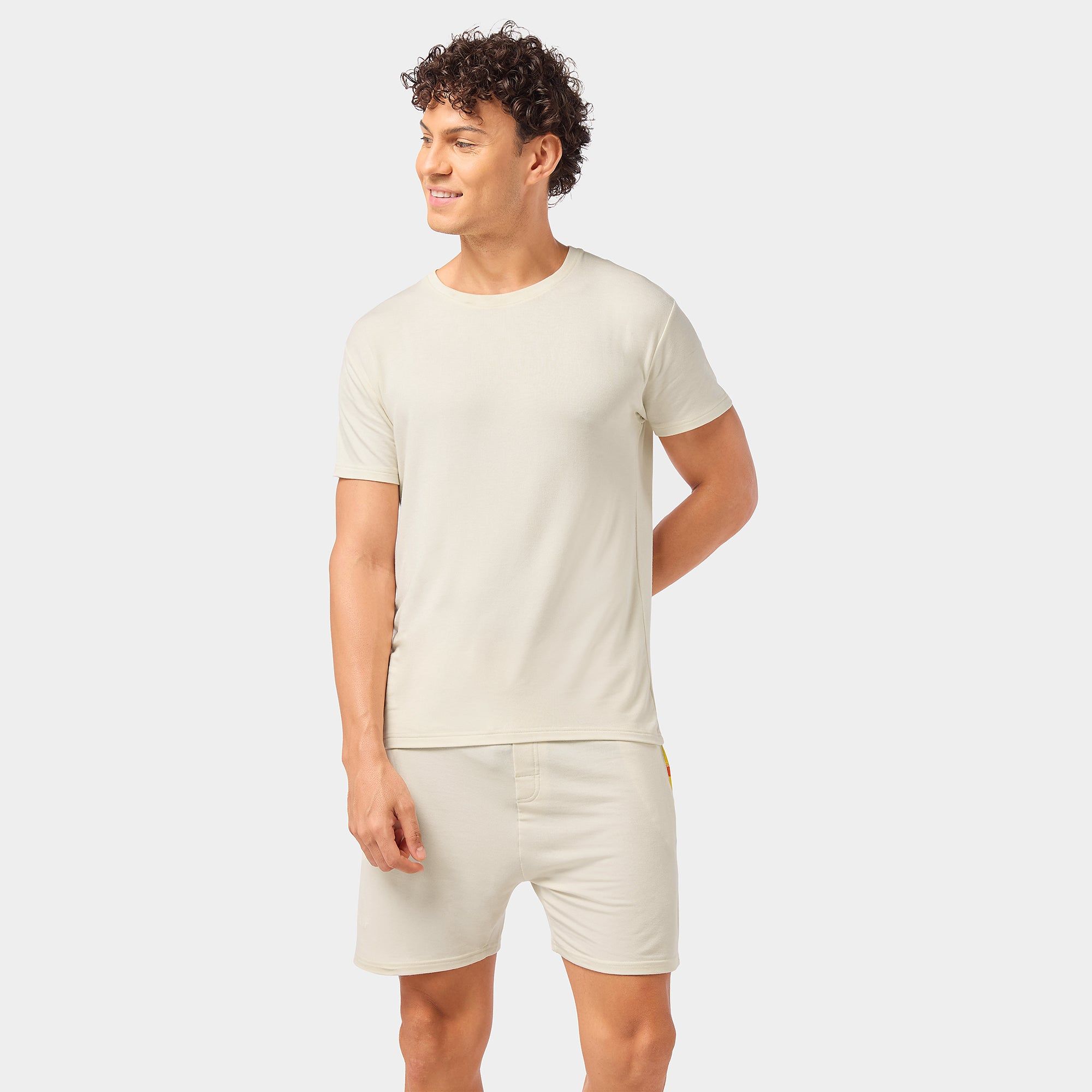 24/7 Men's Co-Ord Set- Champagne