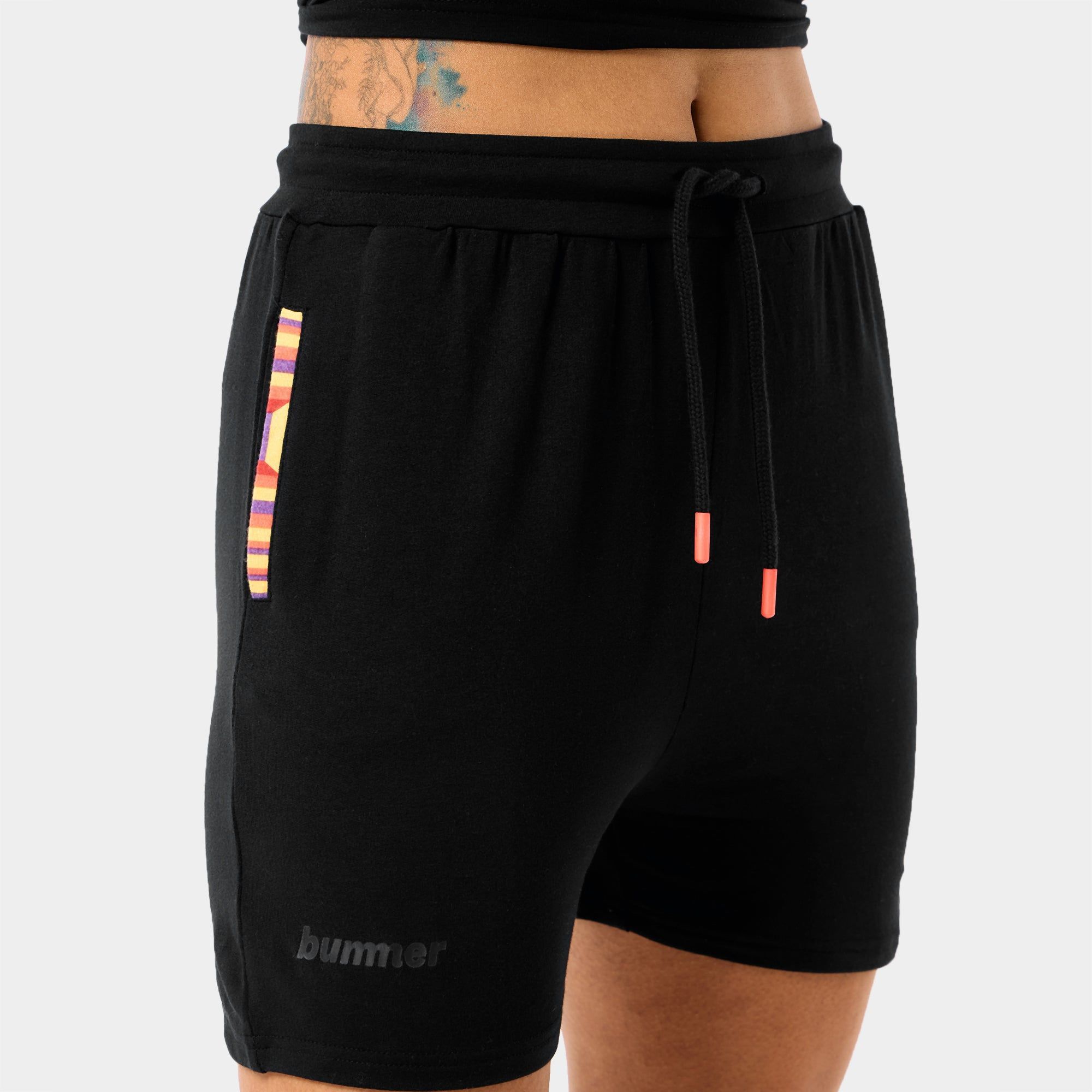 Bummer Women's Solid Micro Modal Shorts | Relaxed Fit Casual Lounge Shorts with Side Pocket - Afterhours