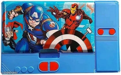 CARTOON Big Size Jumbo Pencil Box