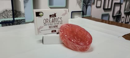 Red wine soap