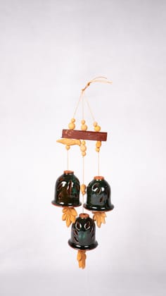 Terracotta Decorative Hanging Bell showpiece