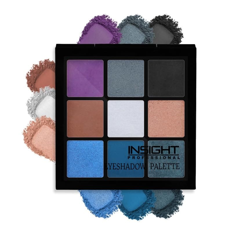 Insight Professional 9 Color Eyeshadow Palette-Smoky