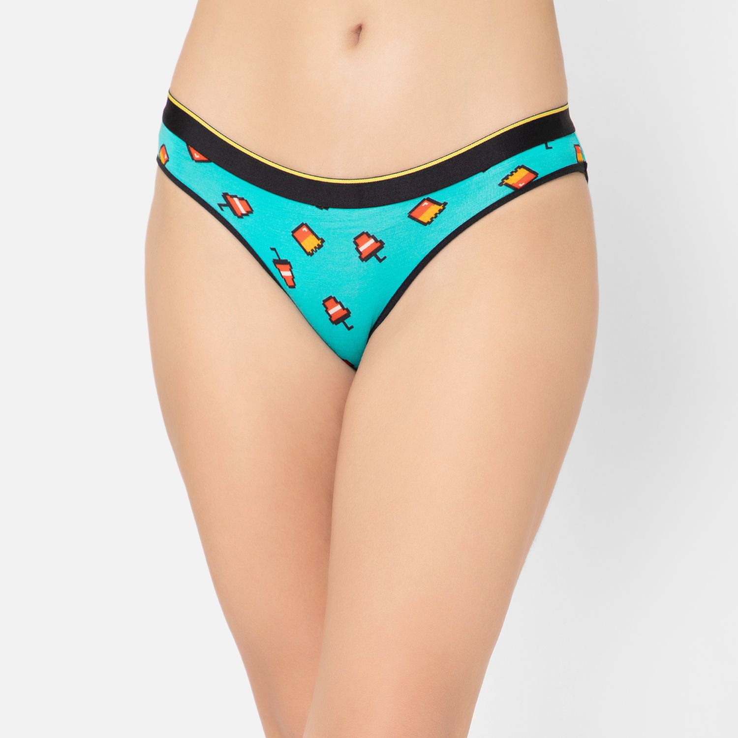 Bummer Women's Printed Micro Modal Bikinis Panties | Soft & Breathable Underwear - McBum